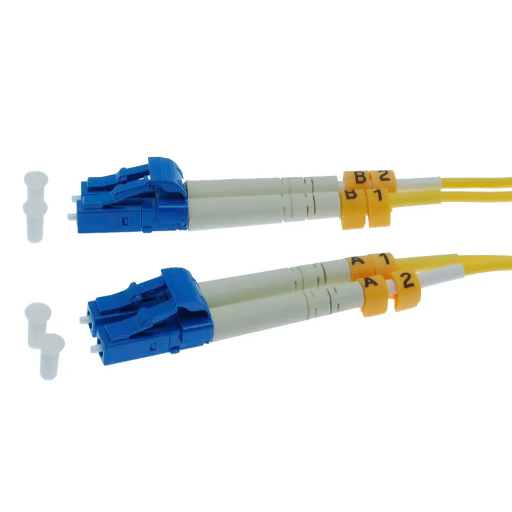 12m LC-LC Duplex Singlemode 9/125 Fiber Optic Cable