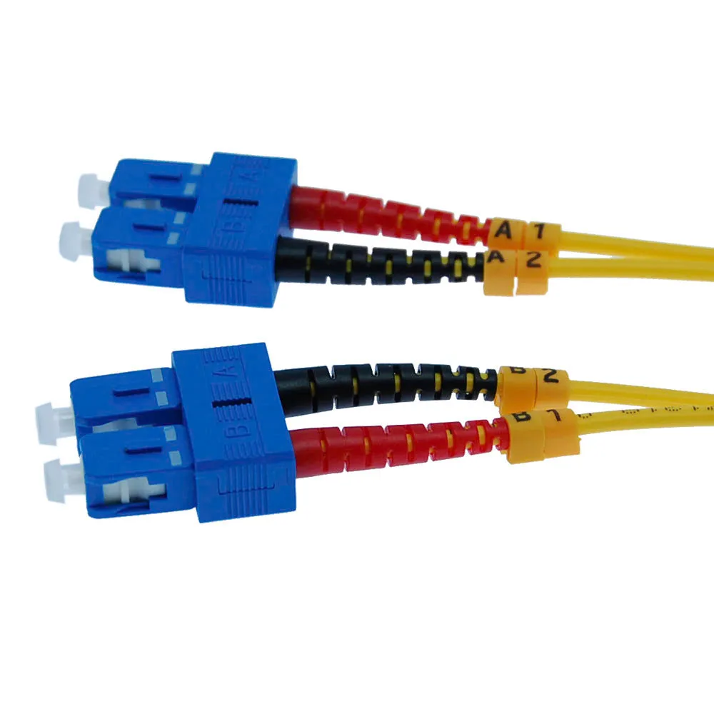 1m SC-SC Duplex Singlemode 9/125 Fiber Optic Cable