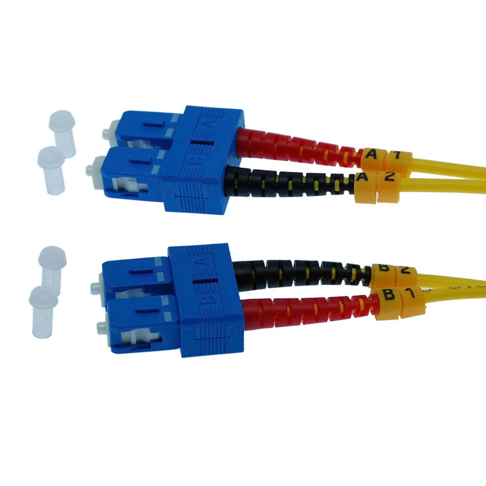 1m SC-SC Duplex Singlemode 9/125 Fiber Optic Cable