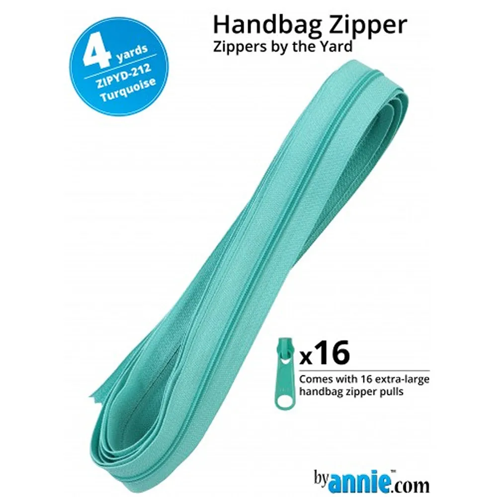 4 Yards Handbag Zipper - Turquoise