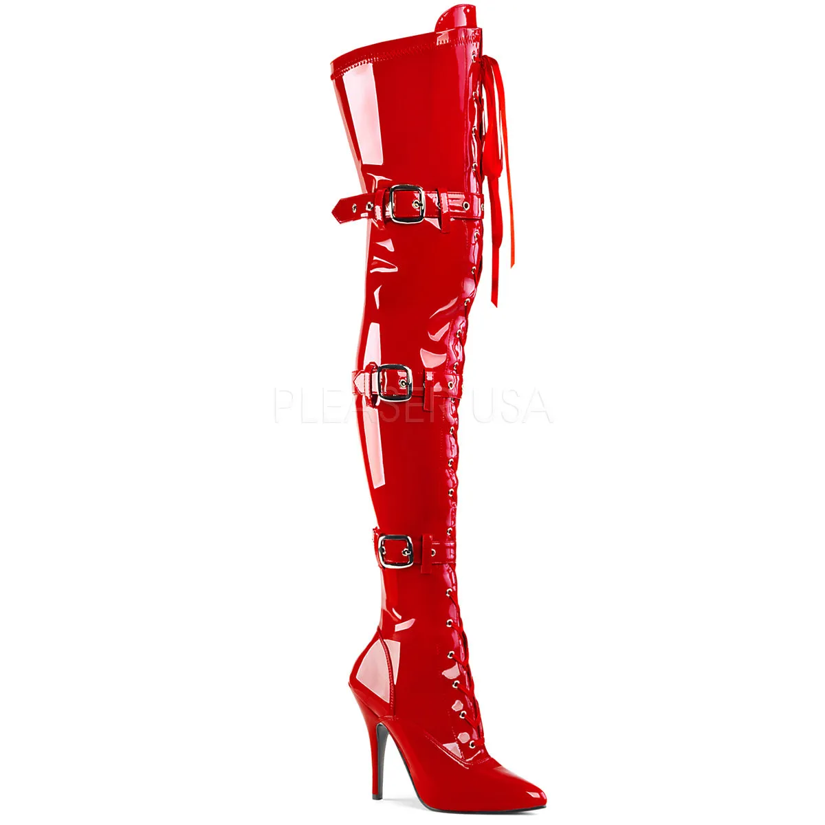 5 Inch Heel SEDUCE-3028 Red Pat