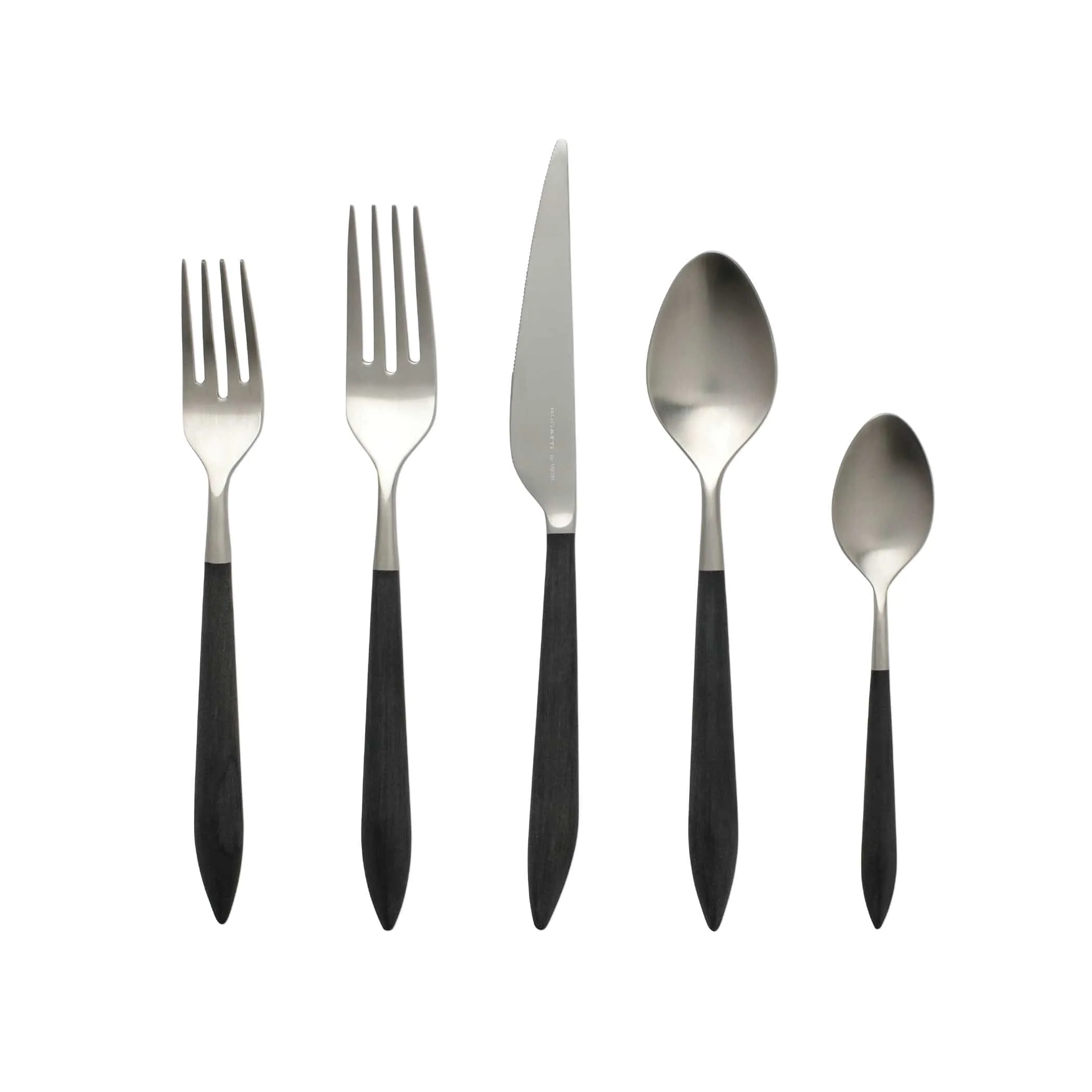 Ares Argento Five-Piece Place Setting