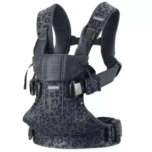 Baby Carrier ONE, 3D Mesh - Anthracite Leopard (see description)