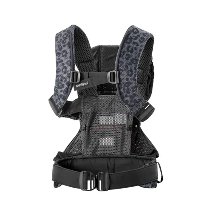 Baby Carrier ONE, 3D Mesh - Anthracite Leopard (see description)