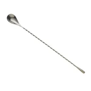 Barfly 12" Classic Bar Spoon with Weighted End, Stainless Steel