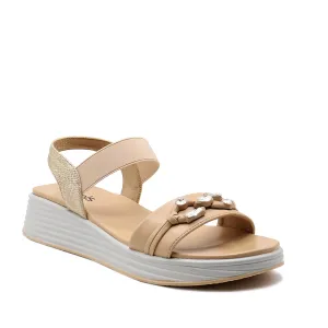 Beige Casual Sandal 078130