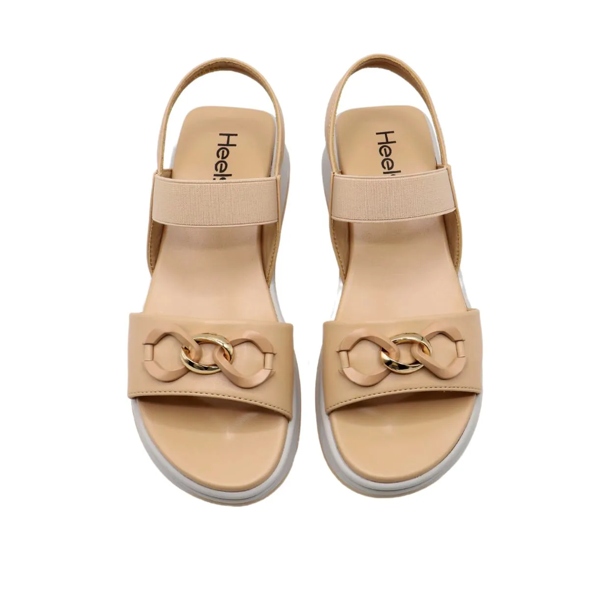 Beige Casual Sandal 078131