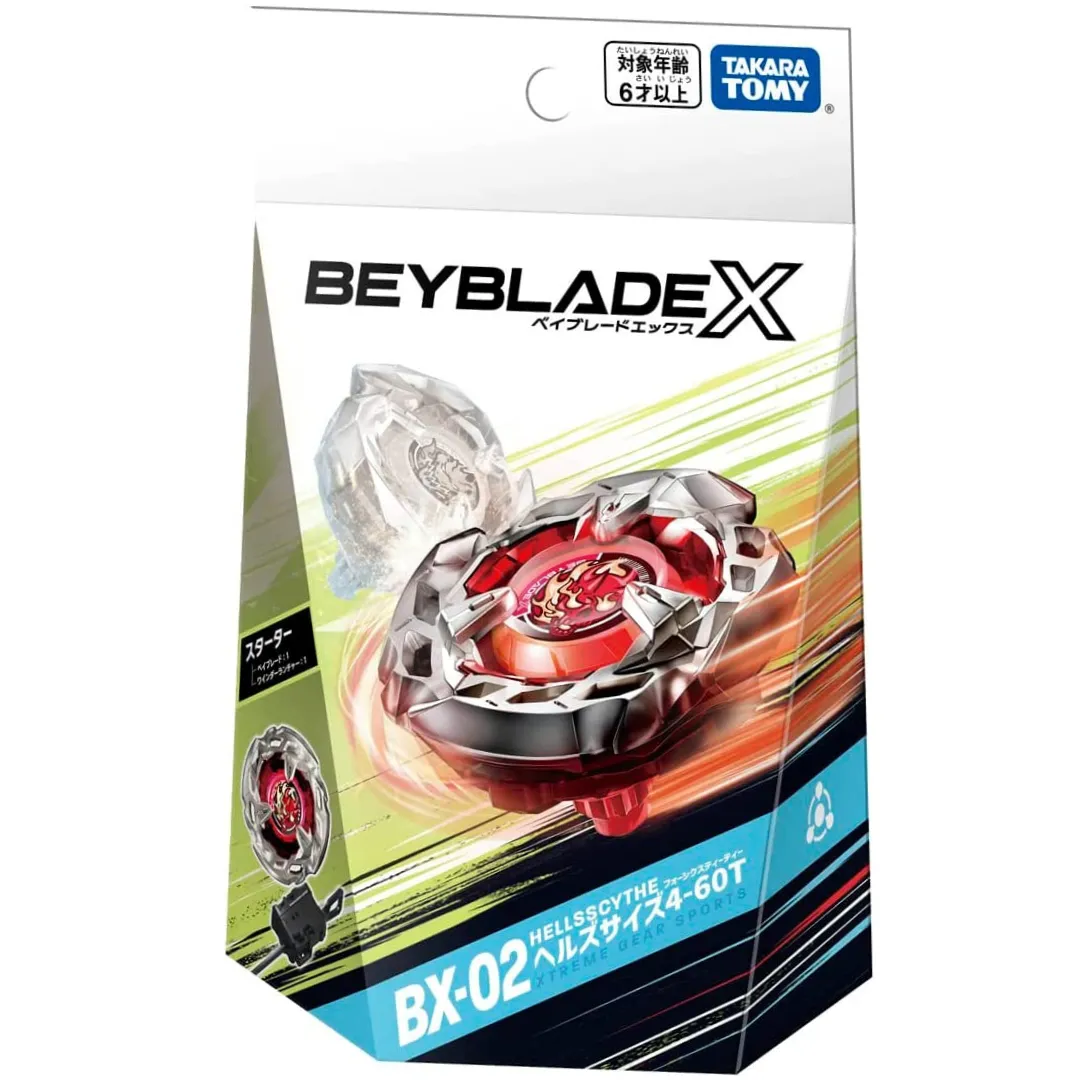 BEYBLADE X - BX-02 Starter Hells Size 4-60T [INSTOCK]