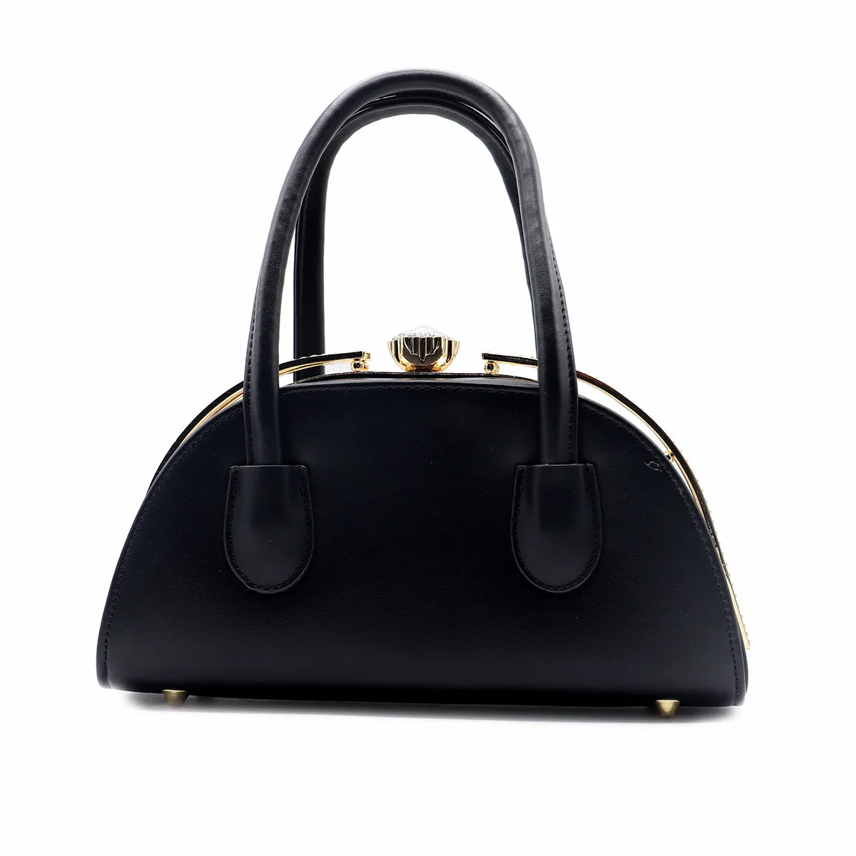 Black Casual Hand Bag P00P01076