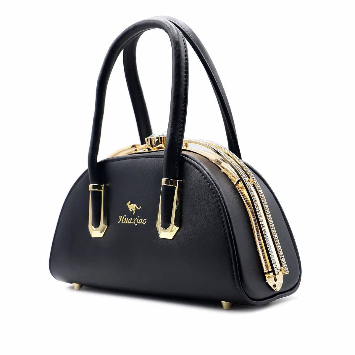 Black Casual Hand Bag P00P01076