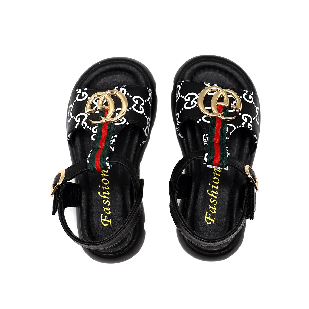 Black Casual Sandal G20021