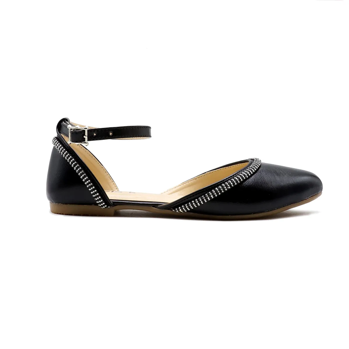 Black Casual Sling Back L00900006