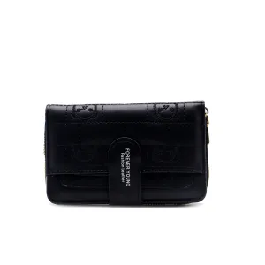 Black Casual Wallet W00W00029