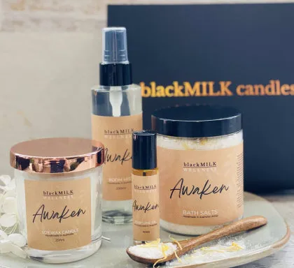 BlackMILK candles - Wellness Gift Box