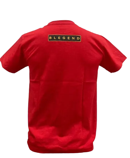 Blegend Muay Thai, Boxing T-shirt  Rebin Red