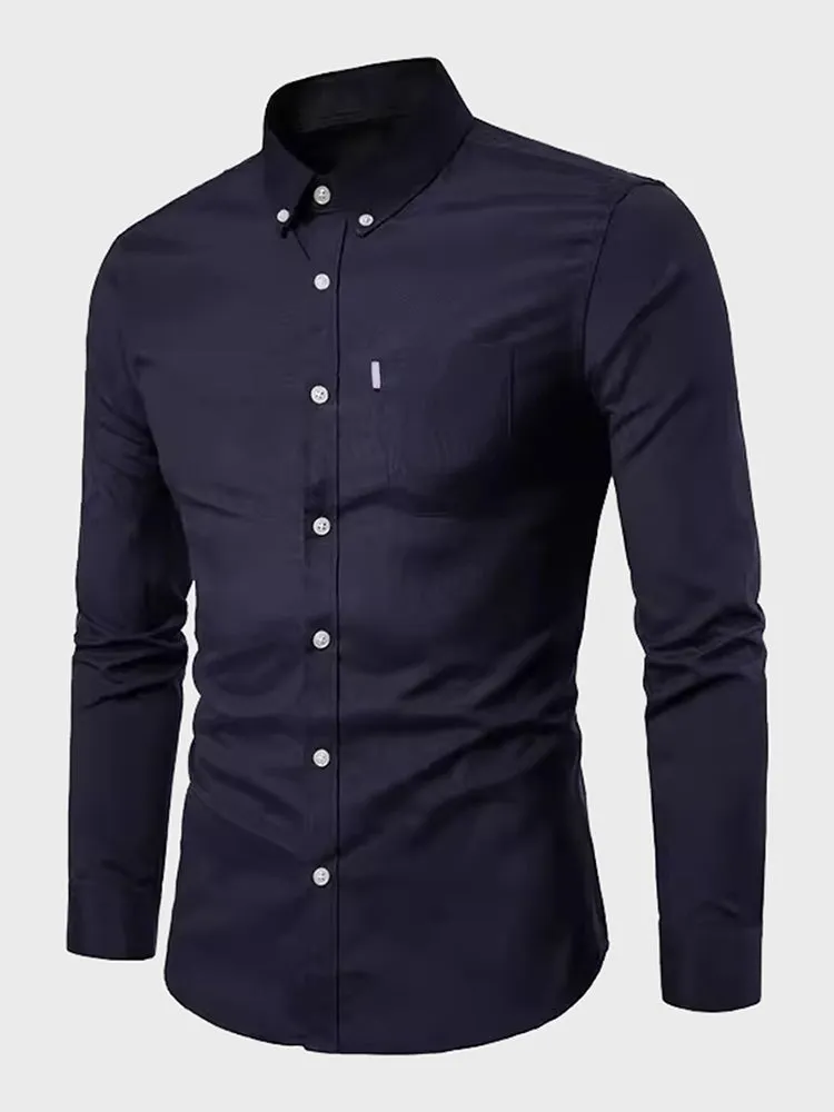 Business Casual Men's Shirt