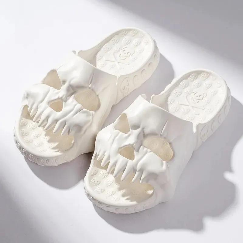 Casual Outdoor Skull Crocs