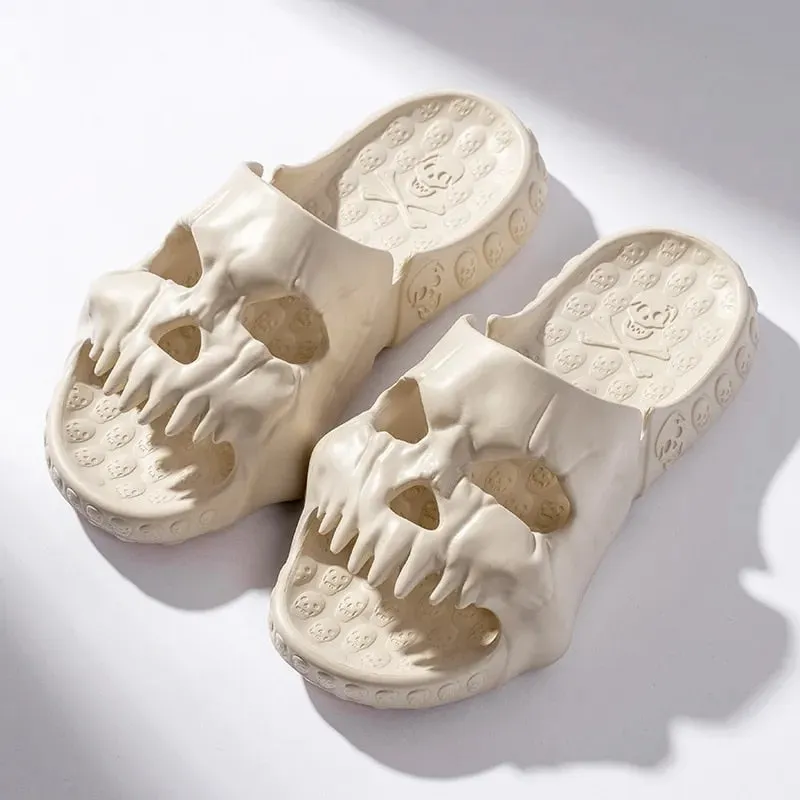 Casual Outdoor Skull Crocs