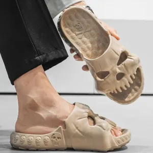 Casual Outdoor Skull Crocs