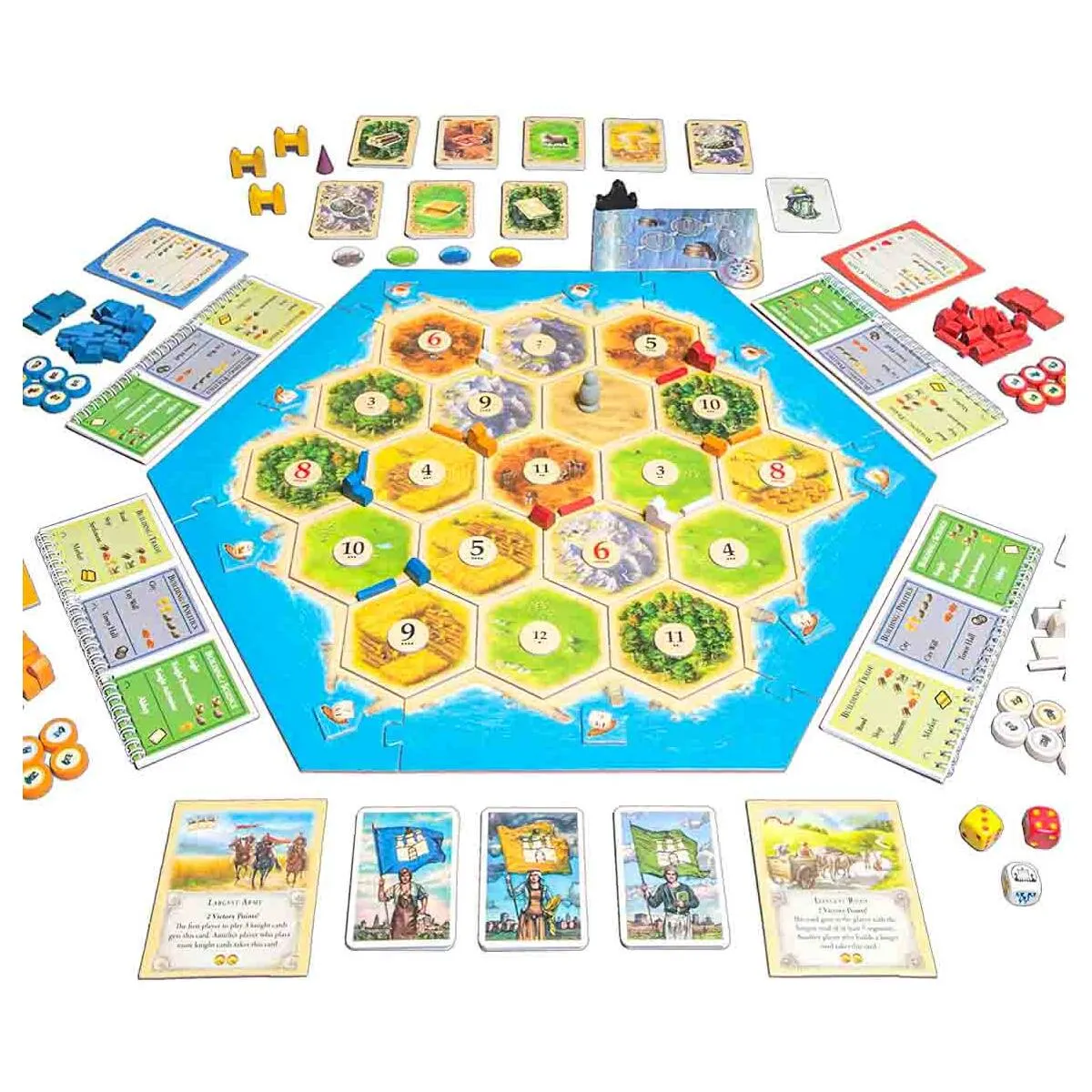 Catan: Cities & Knights 5 & 6 Player Extension Game (2015 Refresh)