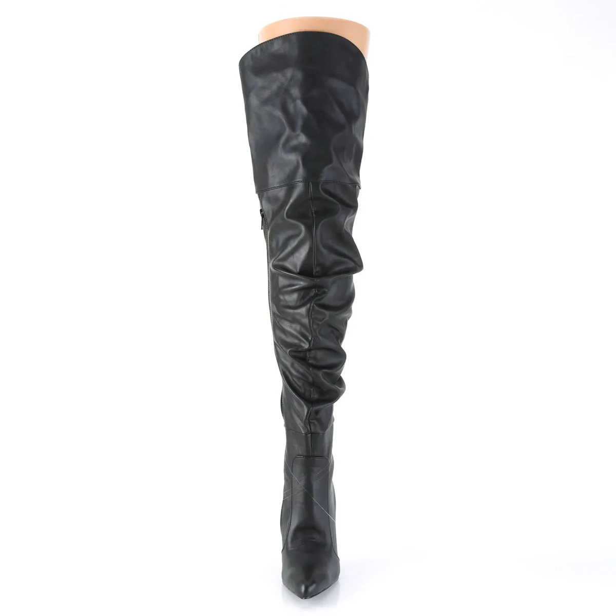 CLASSIQUE-3011 Thigh High Scrunch Sexy Boot