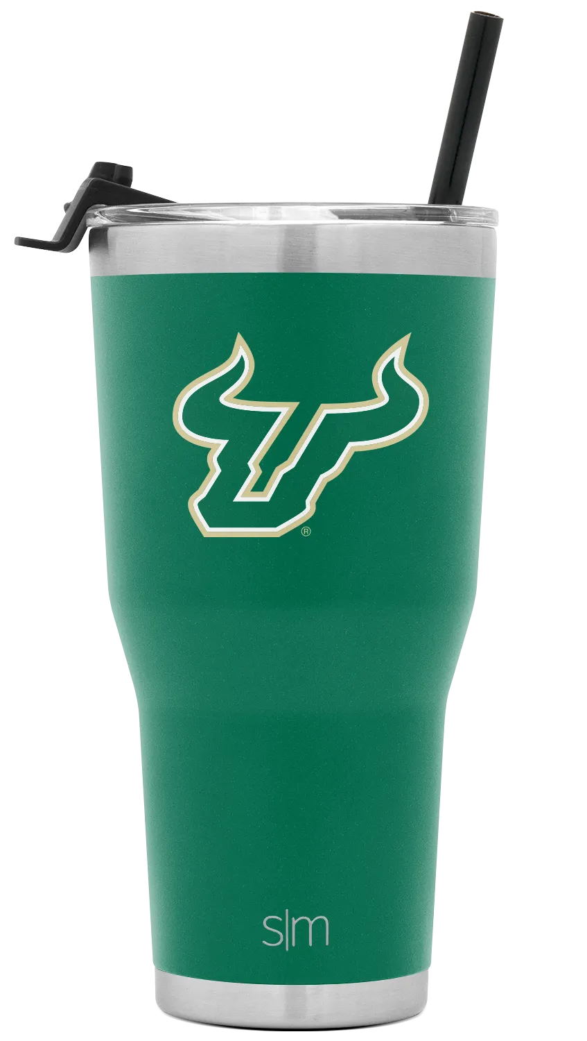 Collegiate Cruiser Tumbler with Flip Lid and Straw