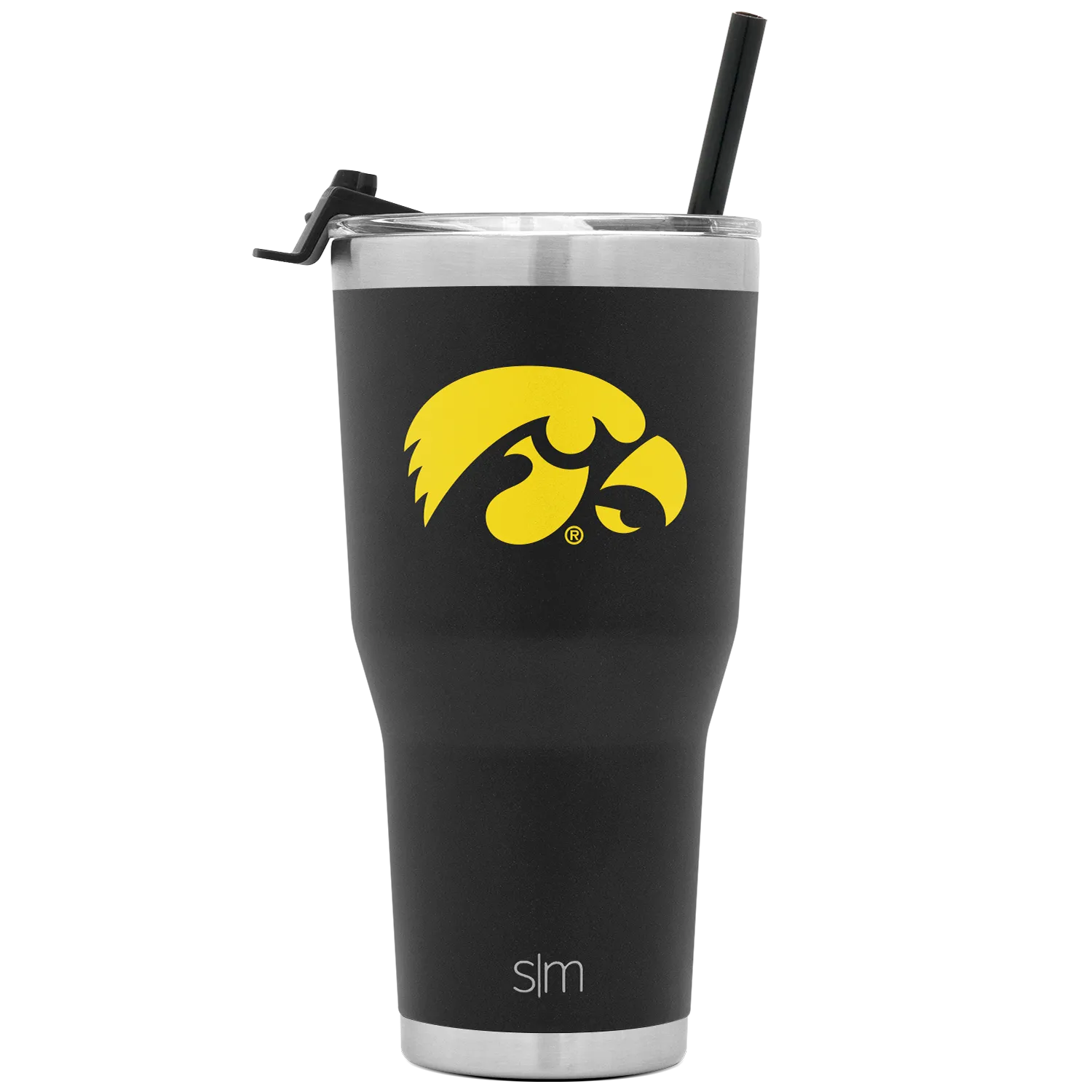 Collegiate Cruiser Tumbler with Flip Lid and Straw