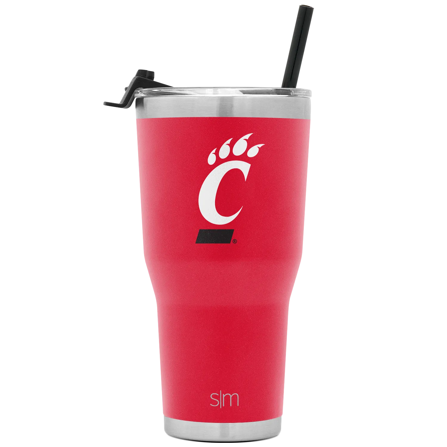 Collegiate Cruiser Tumbler with Flip Lid and Straw