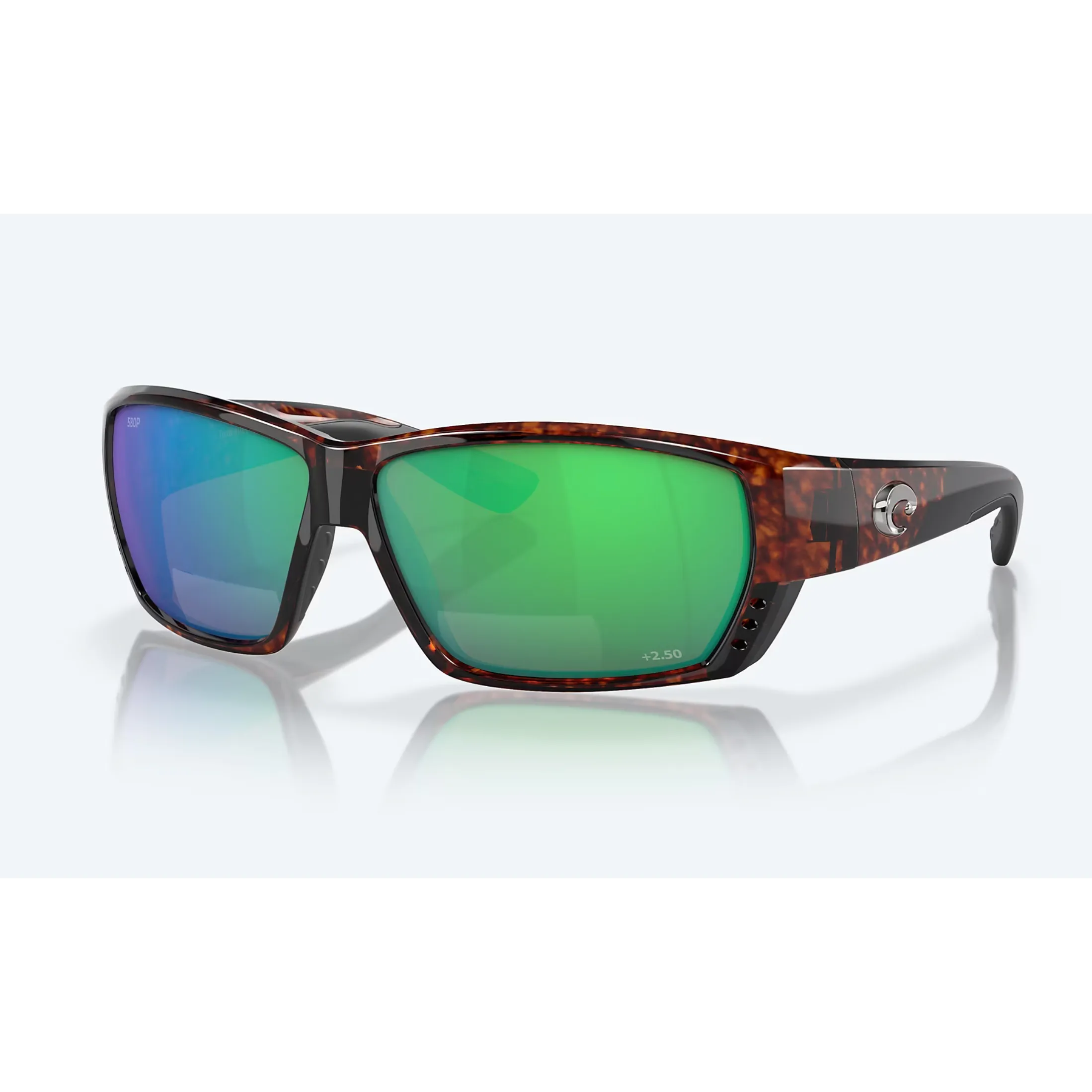 Costa Tuna Alley Readers Tortoise/Green Mirror 580P  2.00