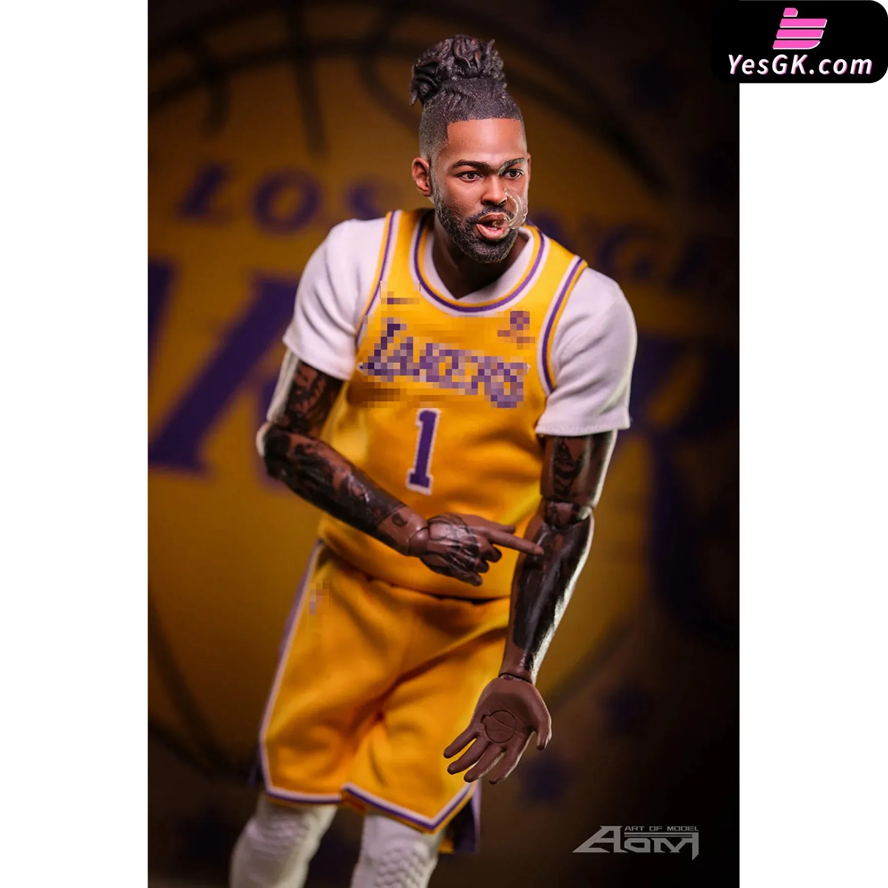 D'Angelo Russell 1/6 Suit Action Figure - AOM TOYS Studio [Pre-Order]