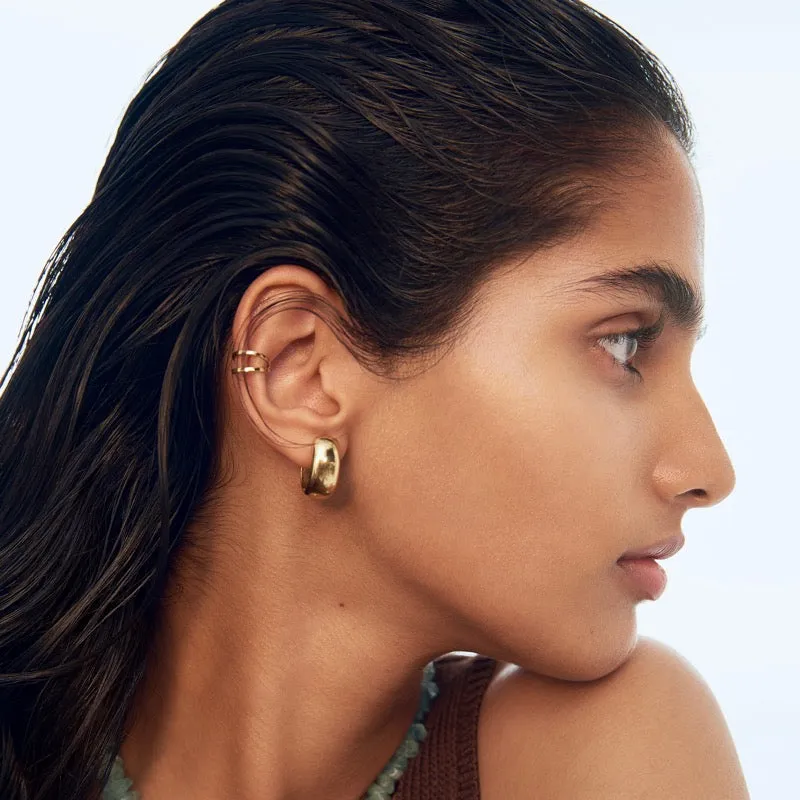 Dual Ear Cuff, Gold