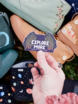 Explore More Sticker