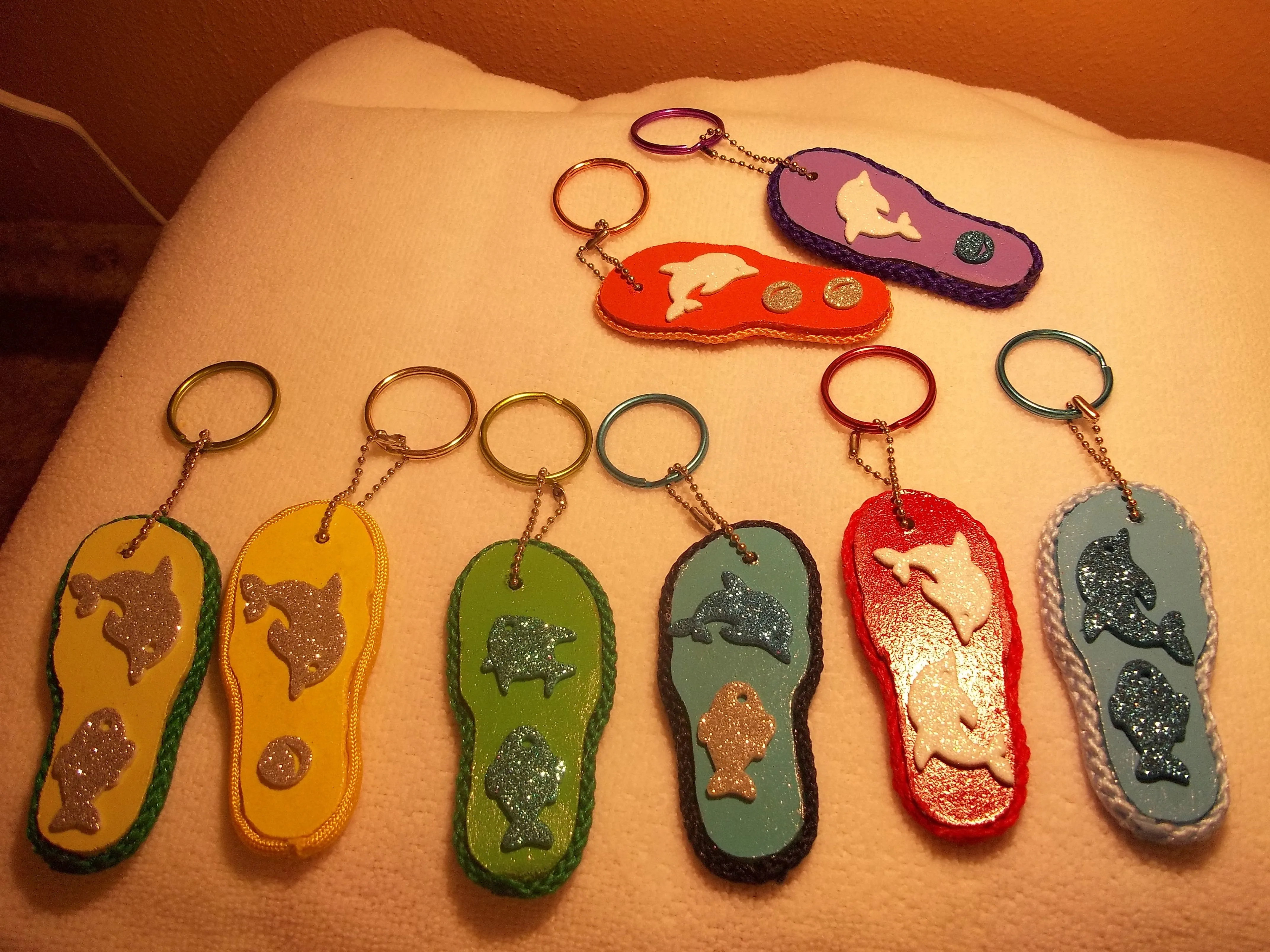 Flip Flop Key Chain (K306)