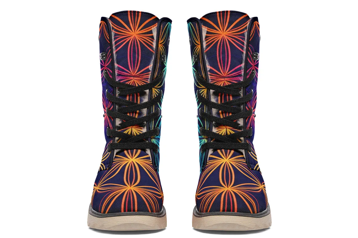 Flower Of Life Moon Boots