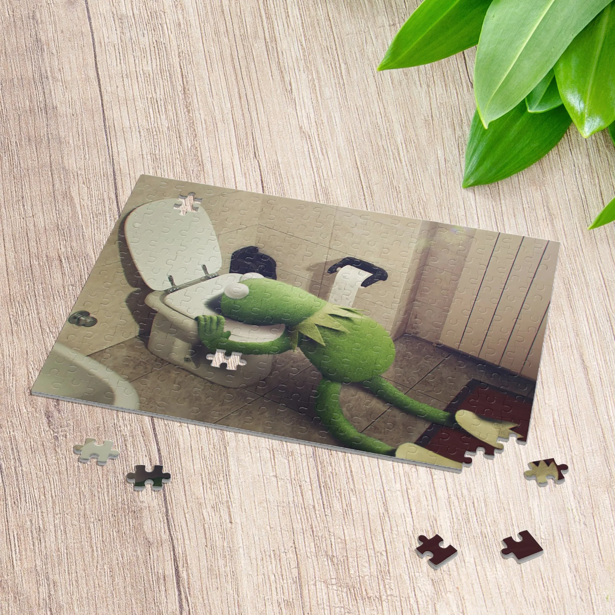 Froggy Days Jigsaw Puzzle