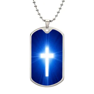 Glowing Cross Christian Necklace