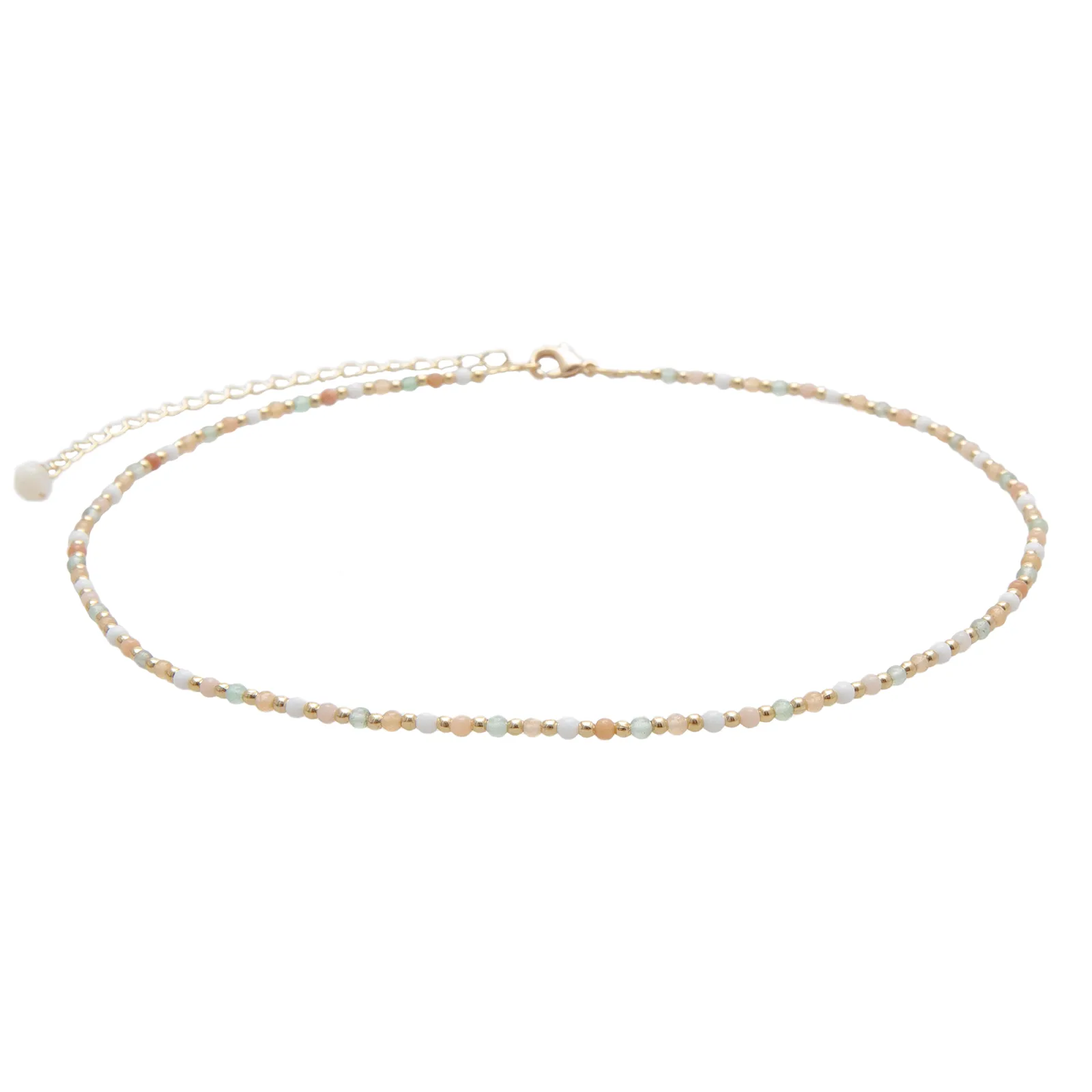 Good Fortune   Growth 2mm Necklace   Layered Bracelet Set