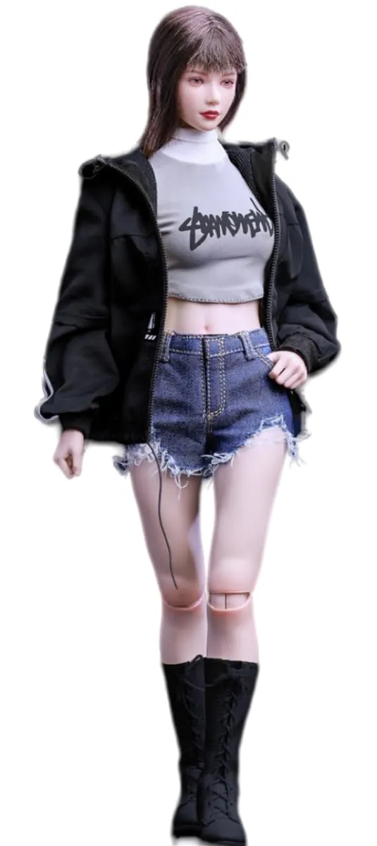 HiPlay 1/6 Scale Figure Doll Clothes: Sport Denim Suit for 12-inch Collectible Action Figure ATX-060A