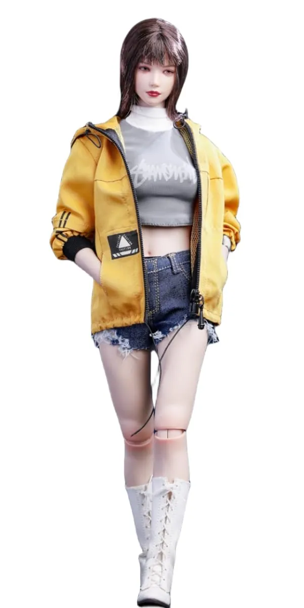 HiPlay 1/6 Scale Figure Doll Clothes: Sport Denim Suit for 12-inch Collectible Action Figure ATX-060A