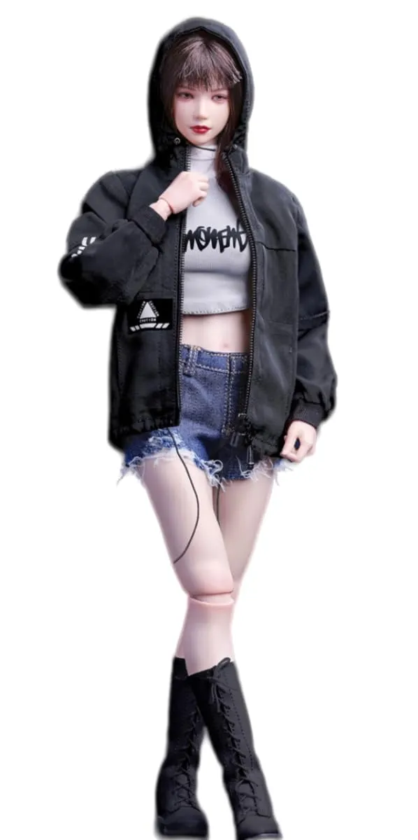 HiPlay 1/6 Scale Figure Doll Clothes: Sport Denim Suit for 12-inch Collectible Action Figure ATX-060A