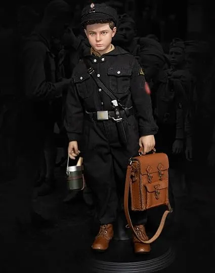 HiPlay Facepool Collectible Figure Full Set: WWII German Youth Brigade Rabbit Boy, 1:6 Scale Miniature Male Action Figurine Film Edition FP016A