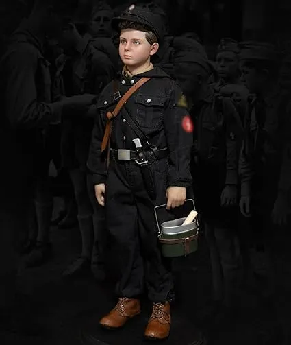 HiPlay Facepool Collectible Figure Full Set: WWII German Youth Brigade Rabbit Boy, 1:6 Scale Miniature Male Action Figurine Film Edition FP016A