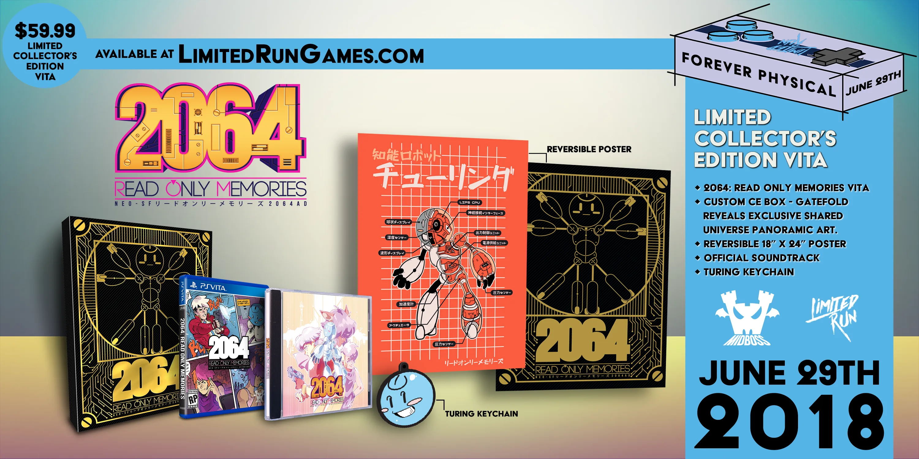 Limited Run #161: 2064: Read Only Memories Collector's Edition (Vita)