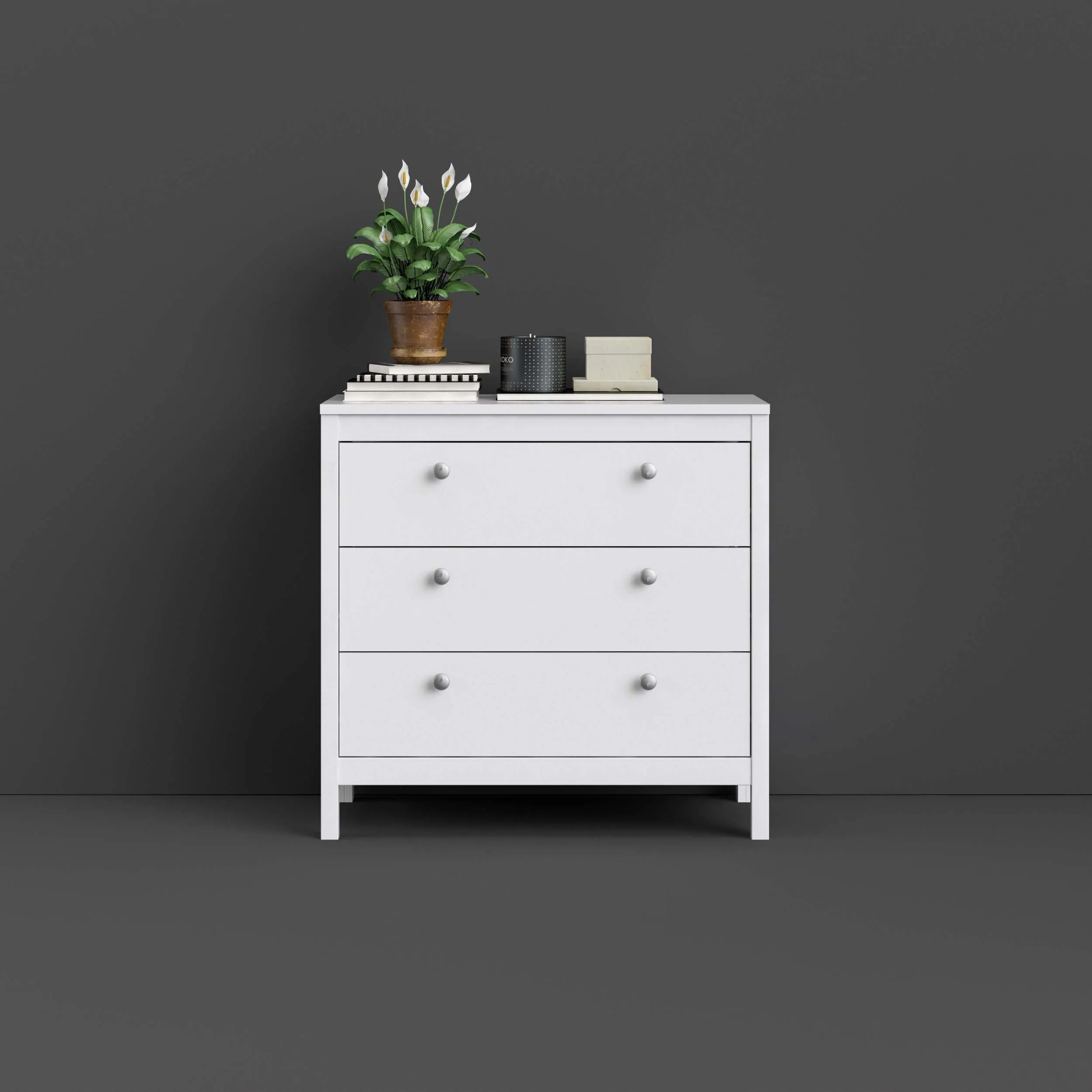 Madrid 3 Drawer Chest