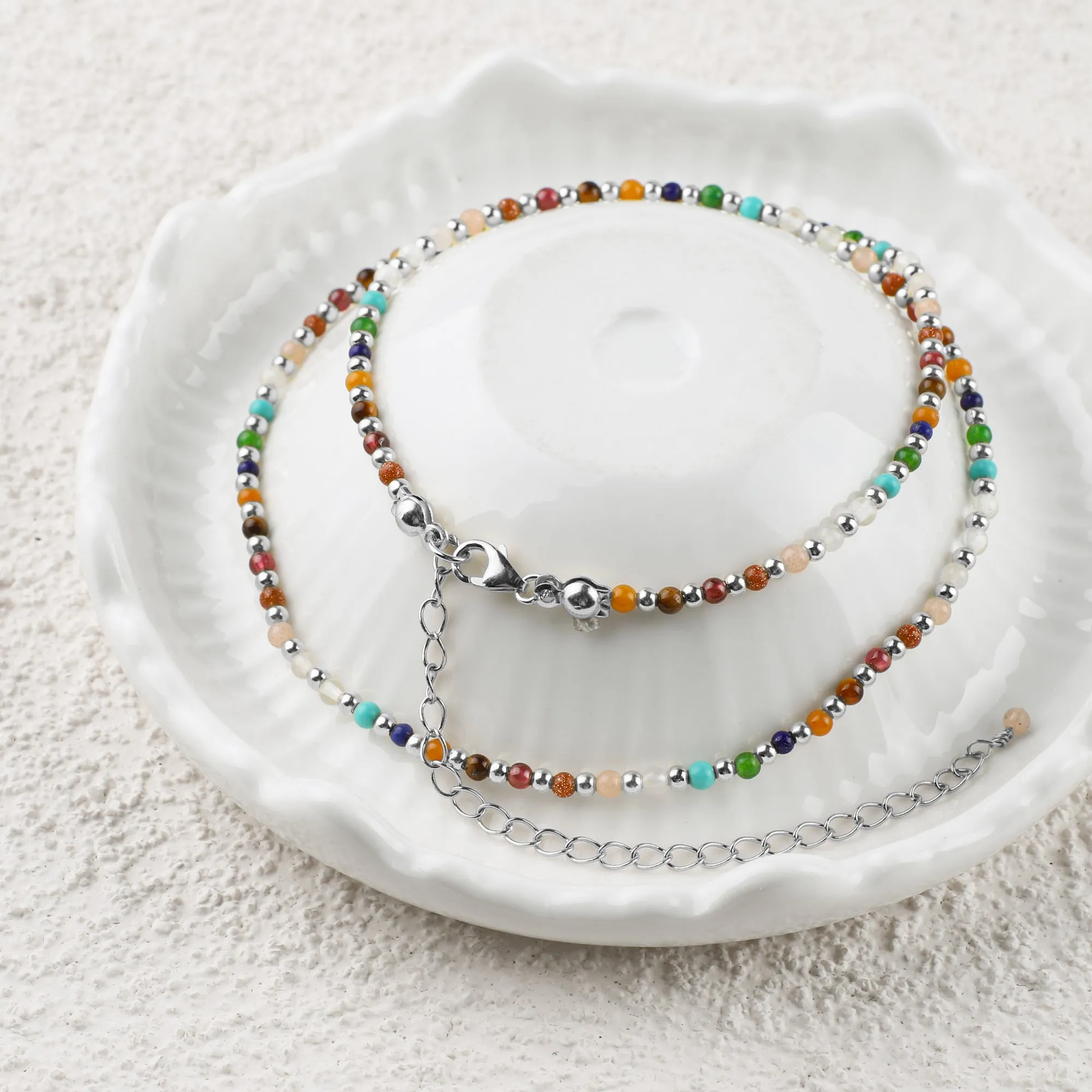 Master Healer 2mm Gemstone Necklace