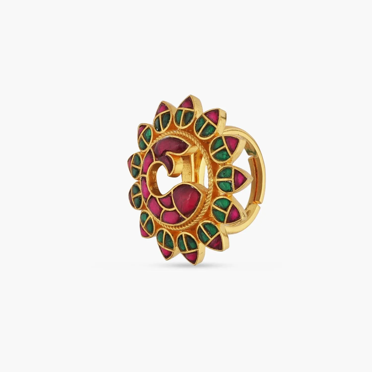 Matsya Statement Silver Ring