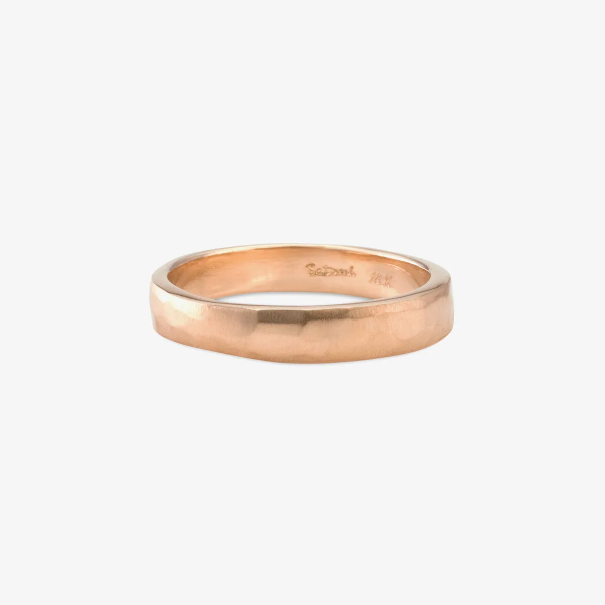 MR0101 | 3.7mm Signature Hammered Band