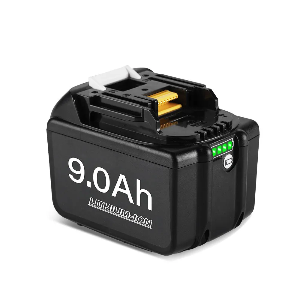 ONEVAN 18V 6.0Ah 9.0Ah Lithium Ion Battery Kit Fit for Makita 18V Battery