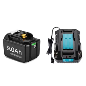 ONEVAN 18V 6.0Ah 9.0Ah Lithium Ion Battery Kit Fit for Makita 18V Battery