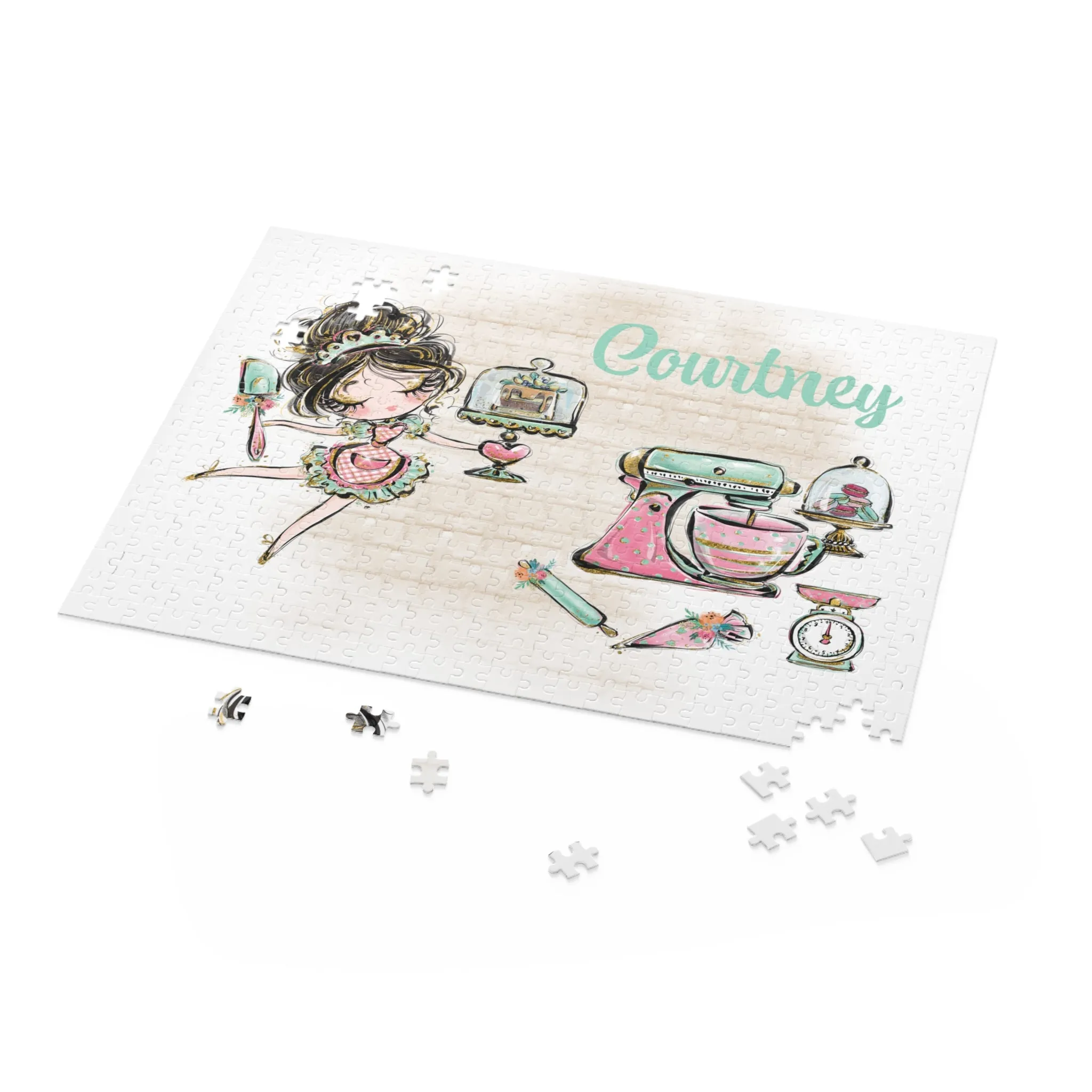 Personalised/Non-Personalised Puzzle, Baking (120, 252, 500-Piece)